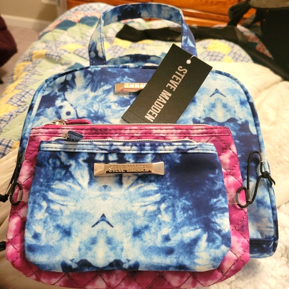 Steve Madden cosmetic bags